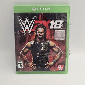 WWE 2K18 (Microsoft Xbox One, 2017) Complete Clean Disc Tested